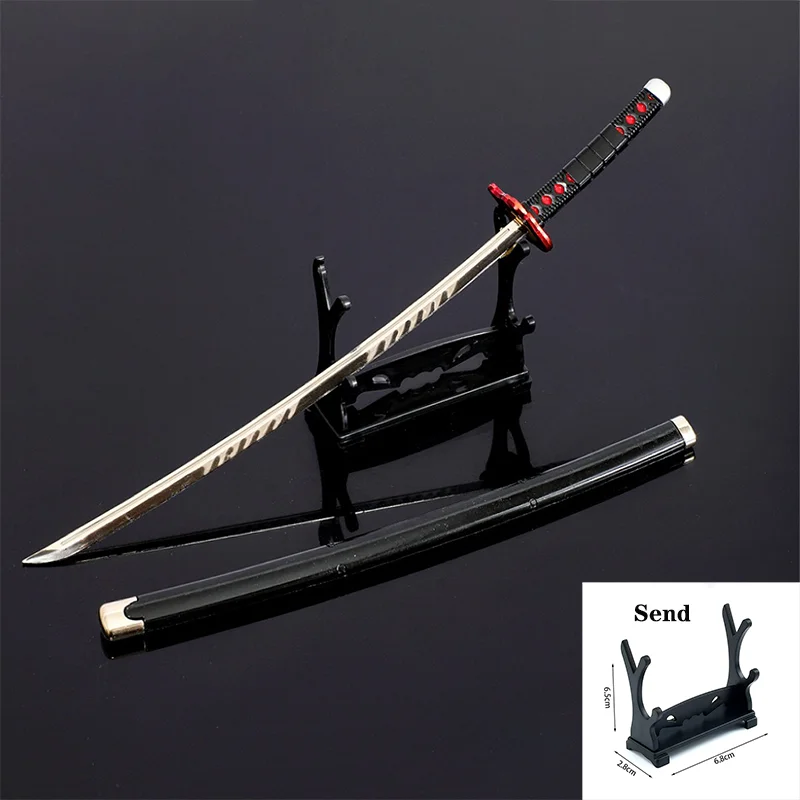 ดาบคาตานะ ดาบพิฆาตอสูร คามาโดะ ทันจิโร่ ขนาด 25 ซม. ของสะสมจากอนิเมะ ทำจากโลหะทั้งหมด ของเล่นดาบ ของตกแต่ง ของขวัญ ของสะสม กิจกรรมกลางแจ้ง