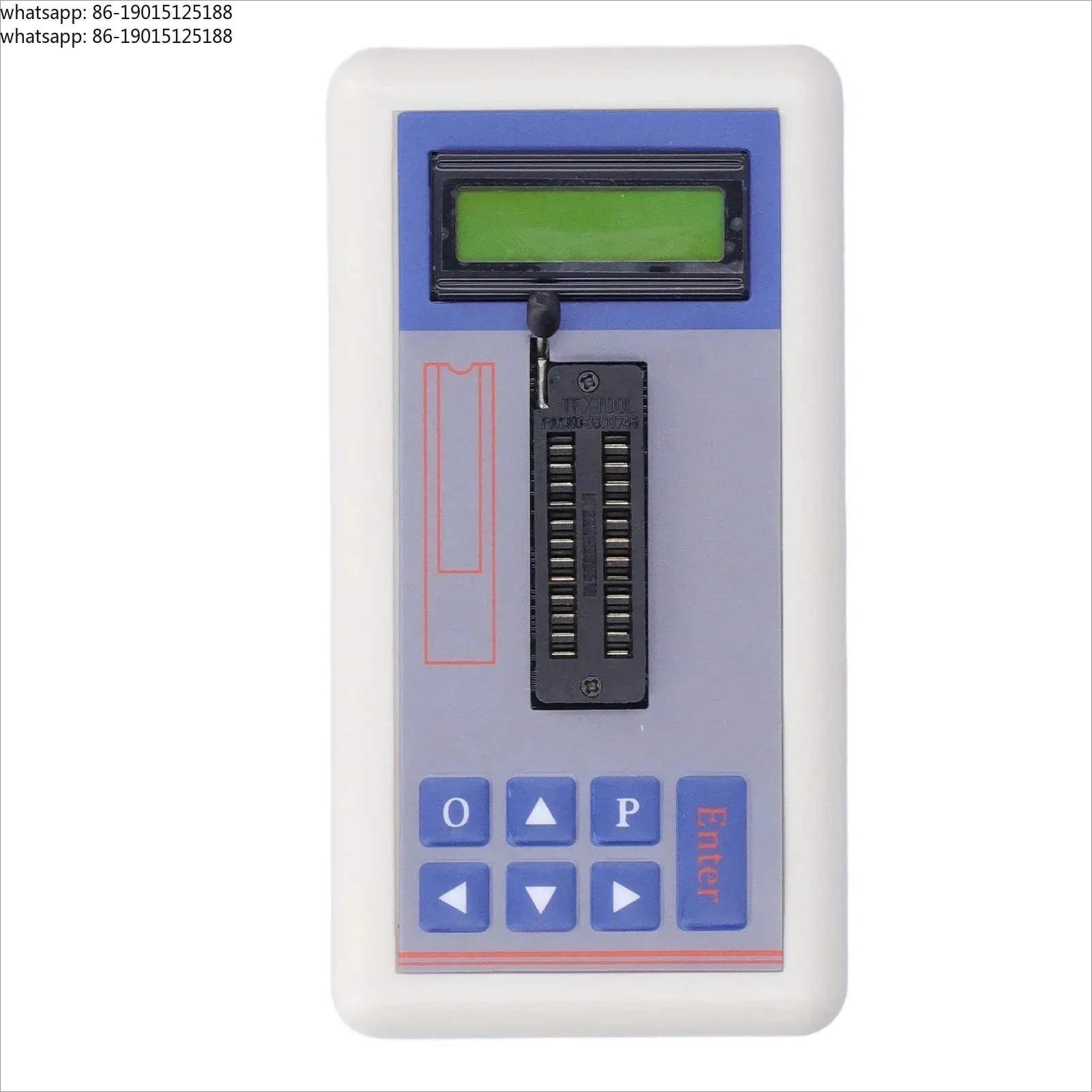 Integrated Circuit Tester, IC Transistor Capacitor Tester, Diode Checker Detector, with 5V 3.3V AUTO Mode,B GSY