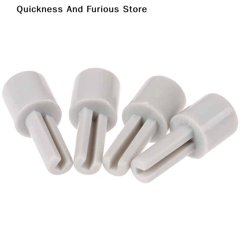 【TO】2/4pcs Plastic Mixer Potentiometer Lengthening Shaft Grey Plastic Extension Shaft Long axis 10MMX25MM