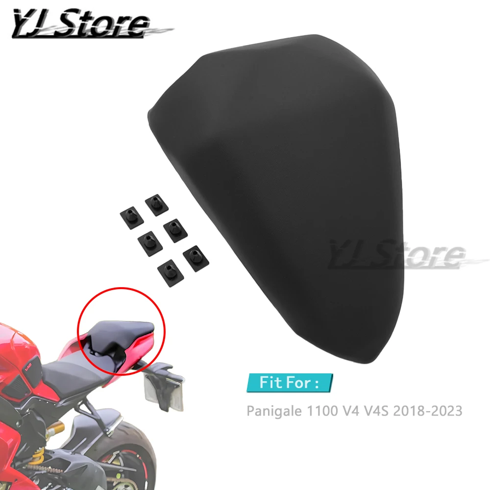Passend für Ducati Panigale 1100 V4 V4S 2018–2023 2022 2021 2020 2019, Motorrad-Soziuskissen für den hinteren Beifahrersitz