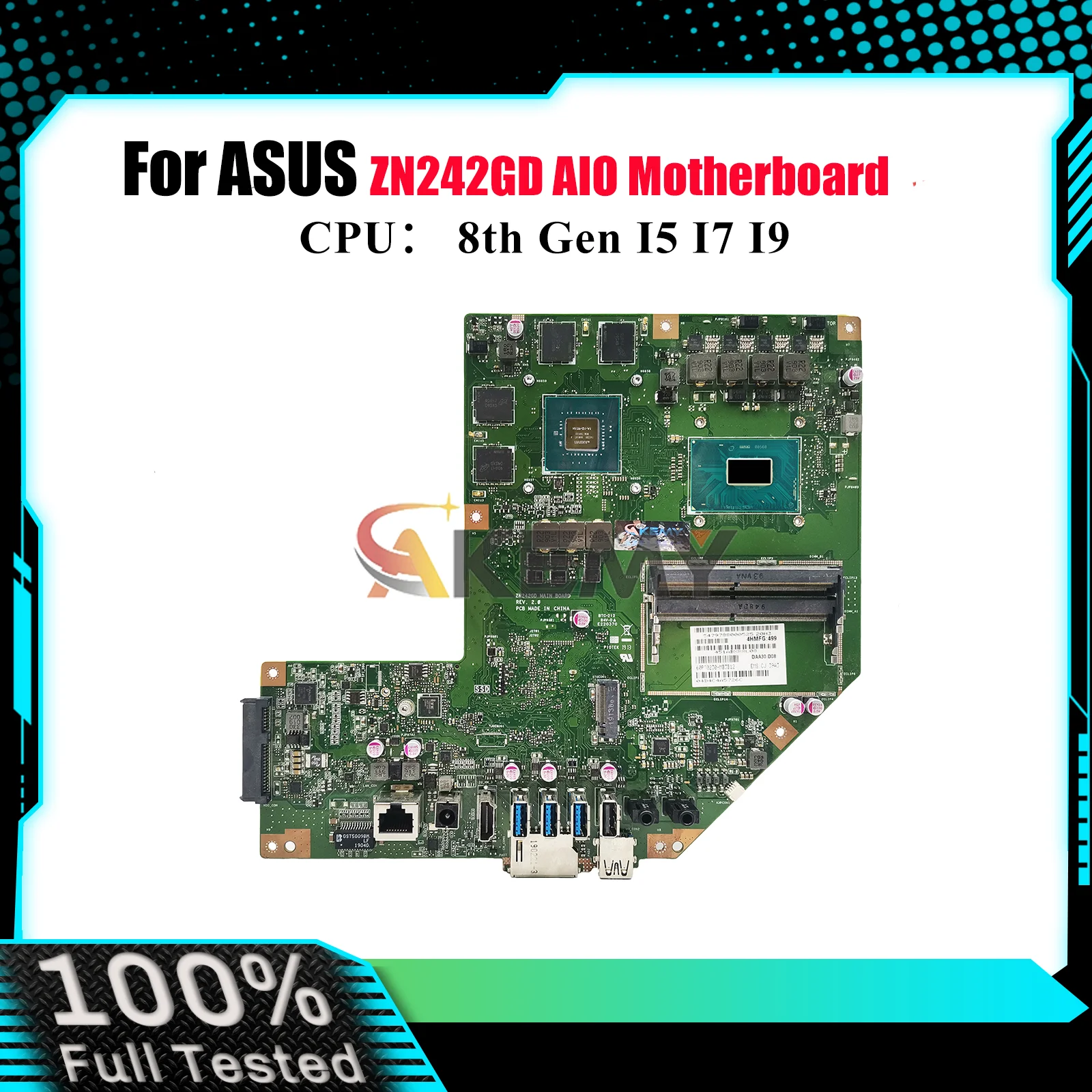 

ZN242GD Motherboard For ASUS Zen AiO ZN242G ZN242GD Mainboard With I5 I7 I9 CPU 100% tests OK fast shipping stk