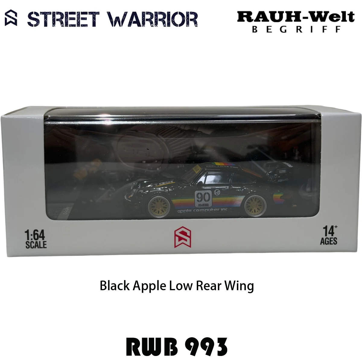 Low Rear Wing BLK