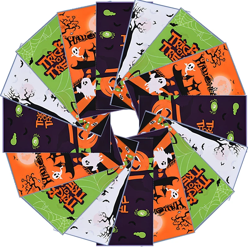Immagine 4: Borsa per caramelle a tema Halloween Borsa regalo Stili assortiti Zucca Fantasma Pipistrello Festa di Halloween Biscotti di plastica Borsa per regali all'ingrosso ZYF