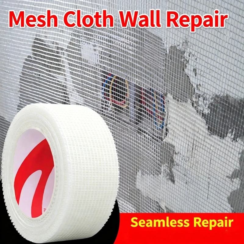 SelfAdhesive Fiberglass Wall Crack Repair Tape 20meter For Drywall Joints Ceiling Cracks Strong Tensile Strength Easy M4YD