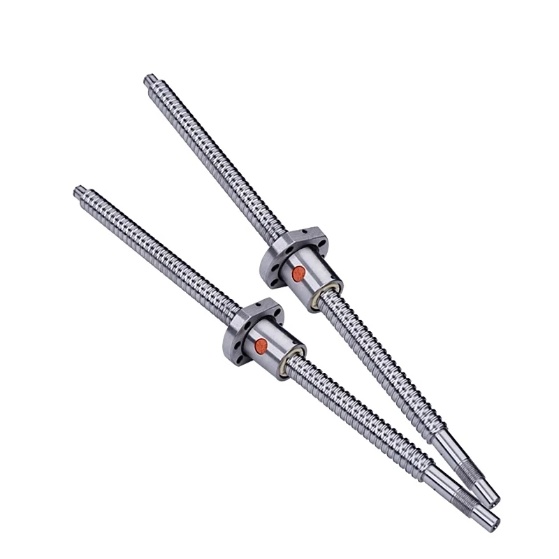 Ball screw SFU1605 Single Ballnut Customizable End Machined for CNC Parts 3D Printer BallScrew 1605 200 500 1000 to1500mm