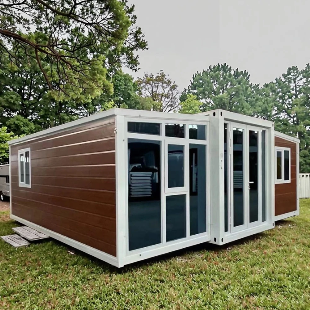 

30-футовый мобильный контейнерный дом, сборный, расширяемый, портативный, складной, офисный, вилла, стальной материал, контейнер для спальни, отеля, дома