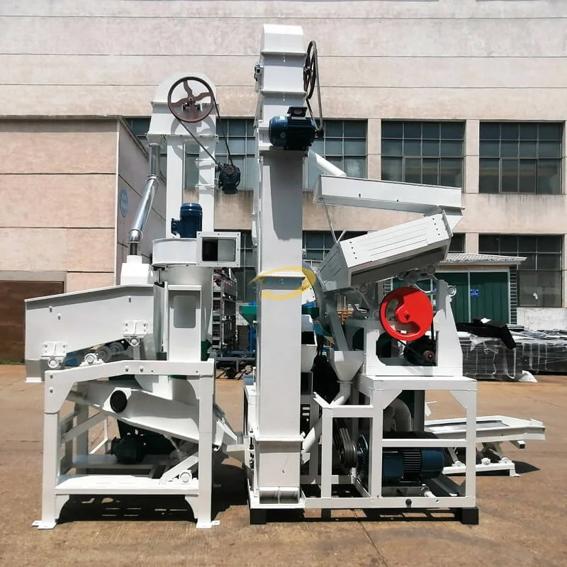 Paddy Rice Husker Rice Cleaning Fresagem Automática Moinho de Arroz Preço da Máquina no Nepal