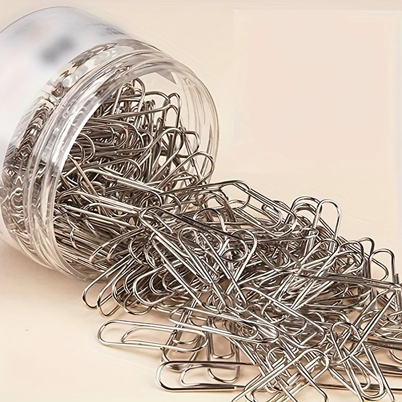 

Filing Paper Clip and Data Storage Metal Material Stationery School Office Supplies Bookmark Clip Data Fixing Pin