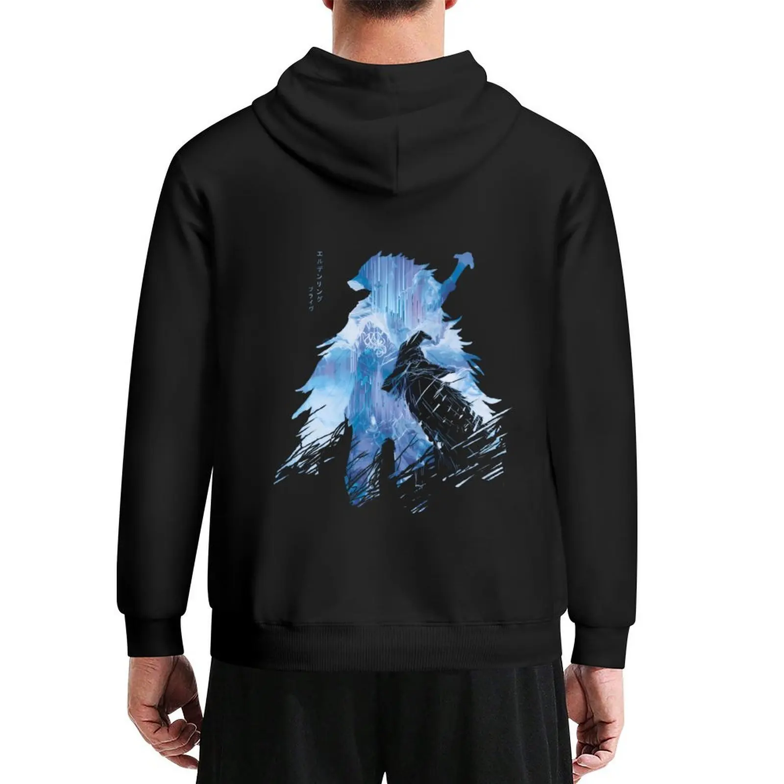 

Wolf And The Witch Blaidd And Ranni Hoodie men clothing japanese style men's clothing anime clothing men's hoodies