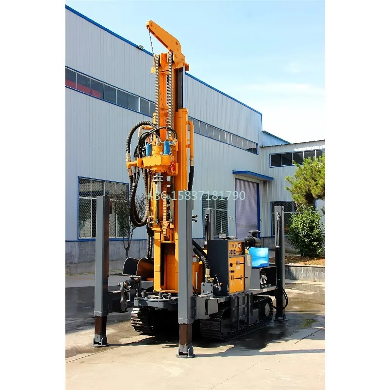 New Design Water Well Drilling Rig Wholesale 260m 150m Drill Rig Depth Hydraulic Borehole High Quality Water Well Drilling Rig