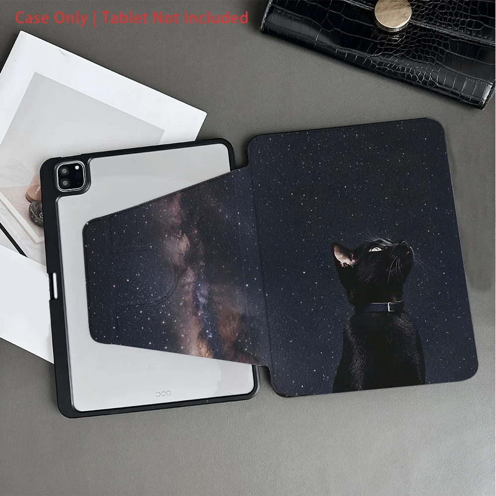 حافظة لجهاز سامسونج، حافظة كمبيوتر لوحي قابلة للطي متوافقة مع سامسونج لجهاز جالاكسي تاب S7/S8/S9