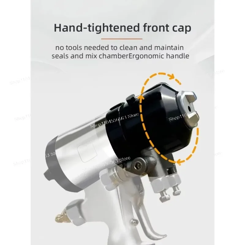 مسدسات رش عالية الأداء رائجة البيع في الولايات المتحدة ملحقات مسدس رش البولي يوريثين متعدد الوظائف