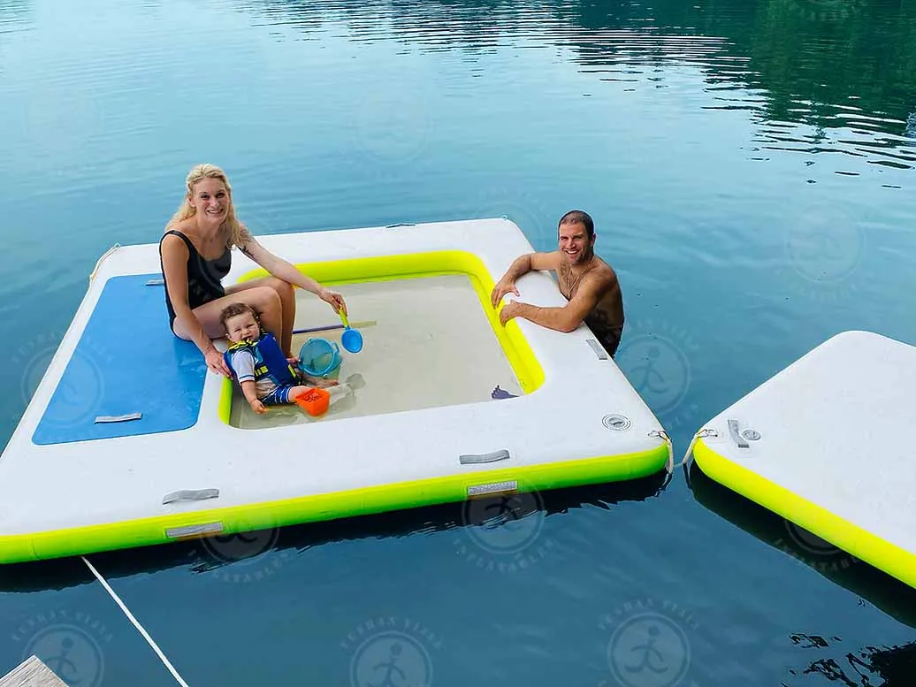 New design  Inflatable Floating Swimming Pool Water Chair Inflatable Pool Lounger  With Comfortable Sling Seat for pool