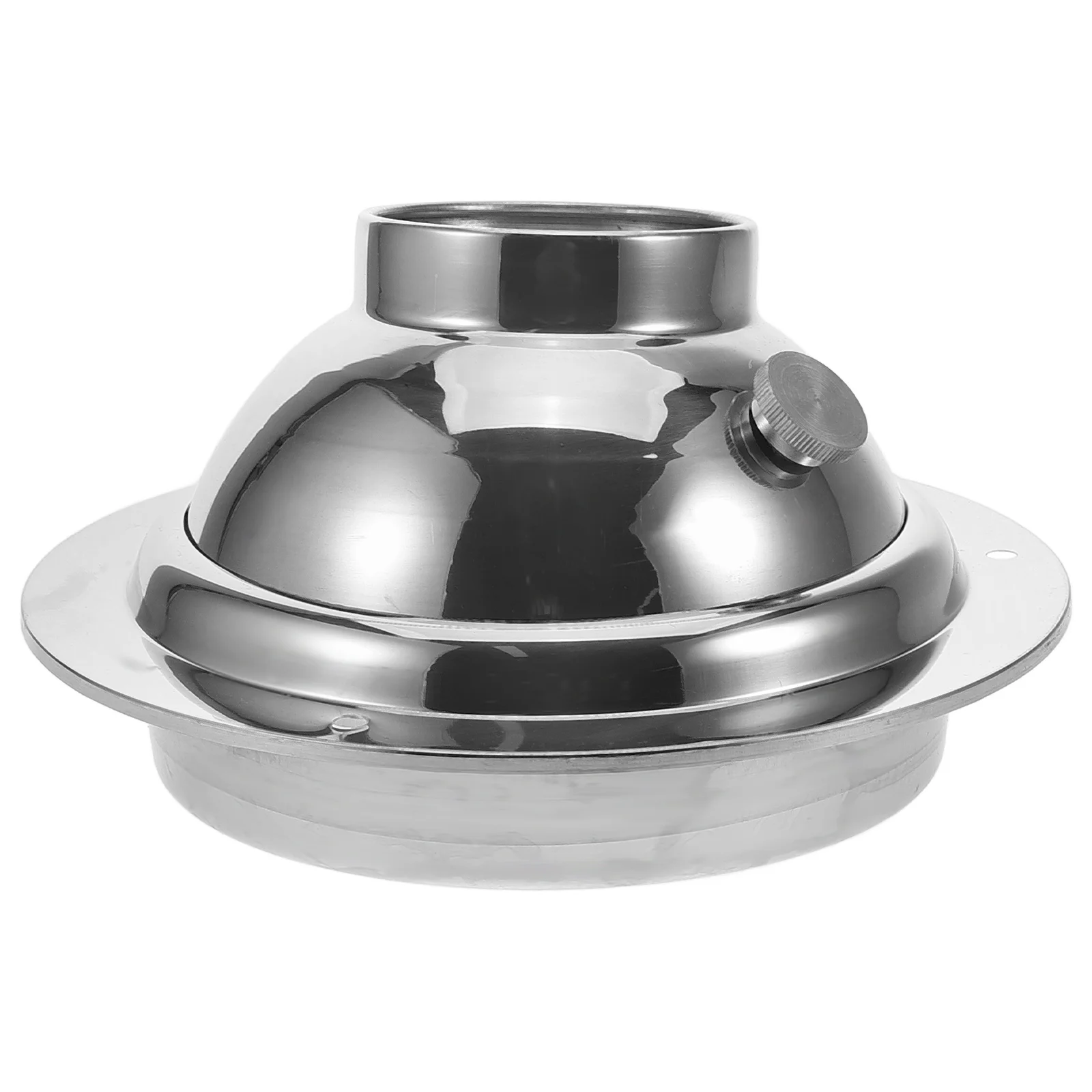 

Pipe Kitchen Vent Flange Plate Air Outlet Ventilation Hood 2070X2070X1100CM Ducting Cover Exhaust for Silver Roof Caps