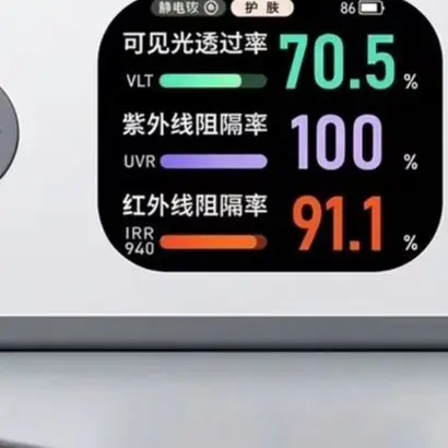 For A6 Standard Car Window Film Tester for Measuring IR Rejection and Visible Light Transmission in Tinted Glass