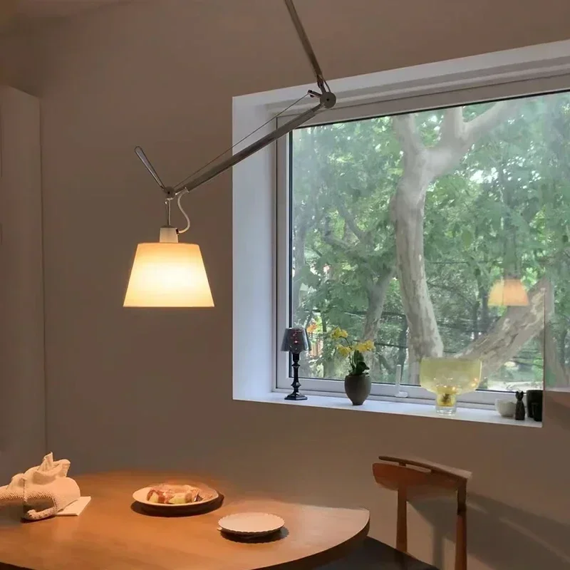 Italiaanse Artemide Long Pole Rocker Restaurant Kroonluchter Studie Verplaatsbare Designer Studio Hanglamp Verlichting voor woonkamer