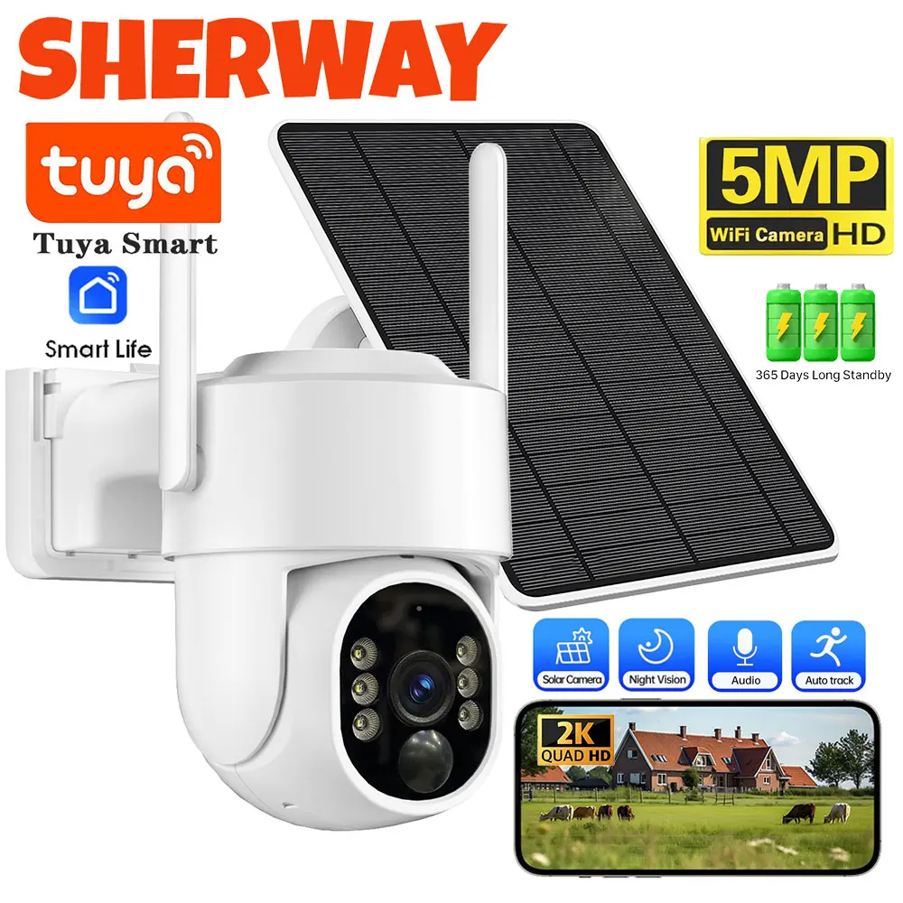 2K Tuya Solar Outdo… - image