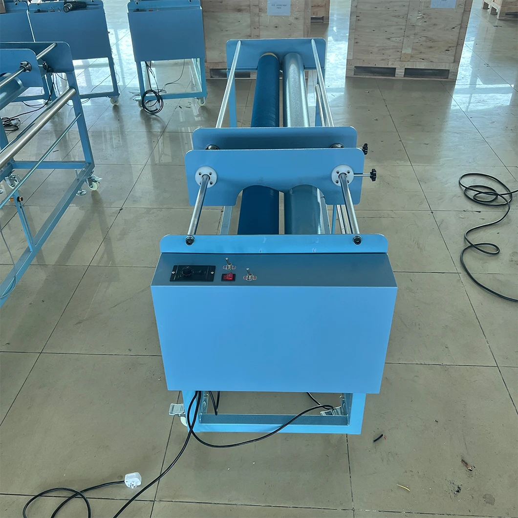 Industrial Garment Press Machine Cloth Fabric Spreading Feeder Machine