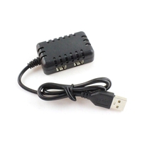 X18A-2X 2 IN 1 7.4V 1000Mah X 2 XH-3P Quick USB Charger For Wltoys 144001 124019 12428 284131 K989 K969 XK K130