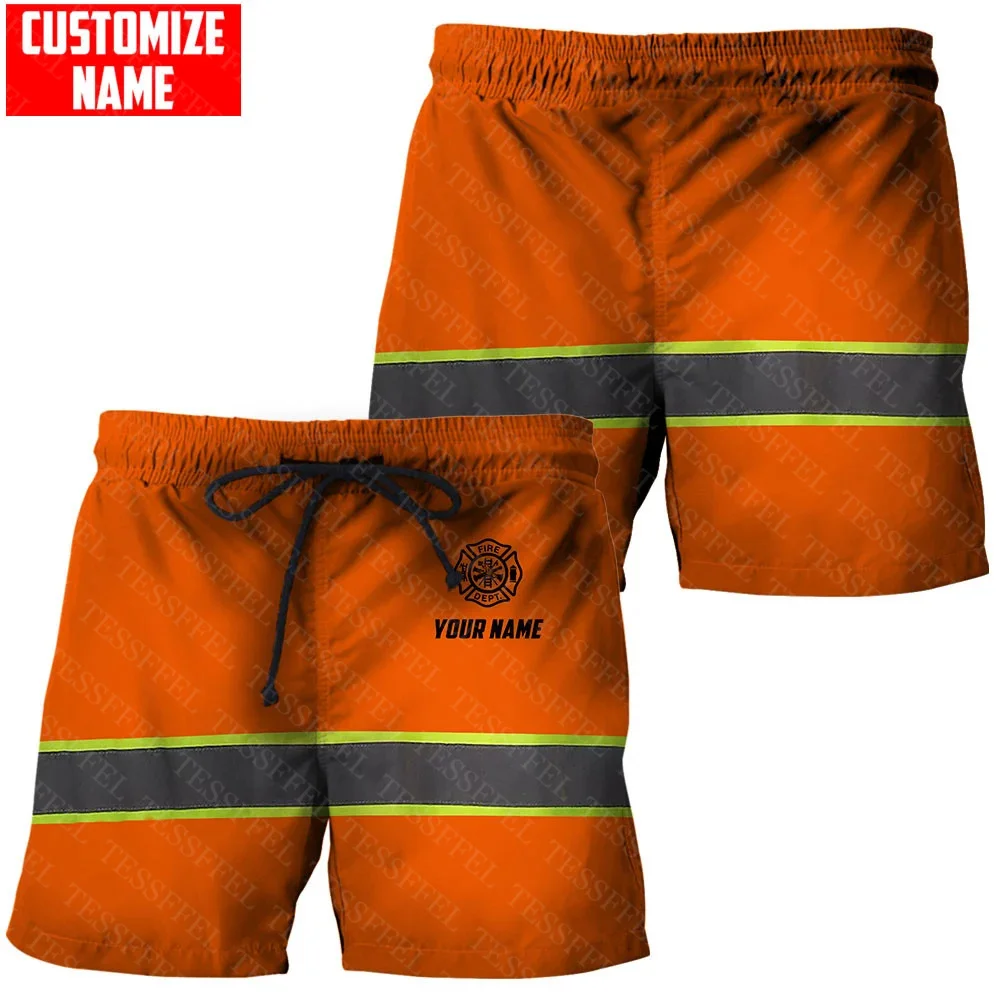 

Пользовательское имя Косплей Пожарный Пожарный Череп Татуировка Винтаж Ретро 3Dпринт Летняя уличная одежда Пляжные шорты Повседневные короткие брюки X3