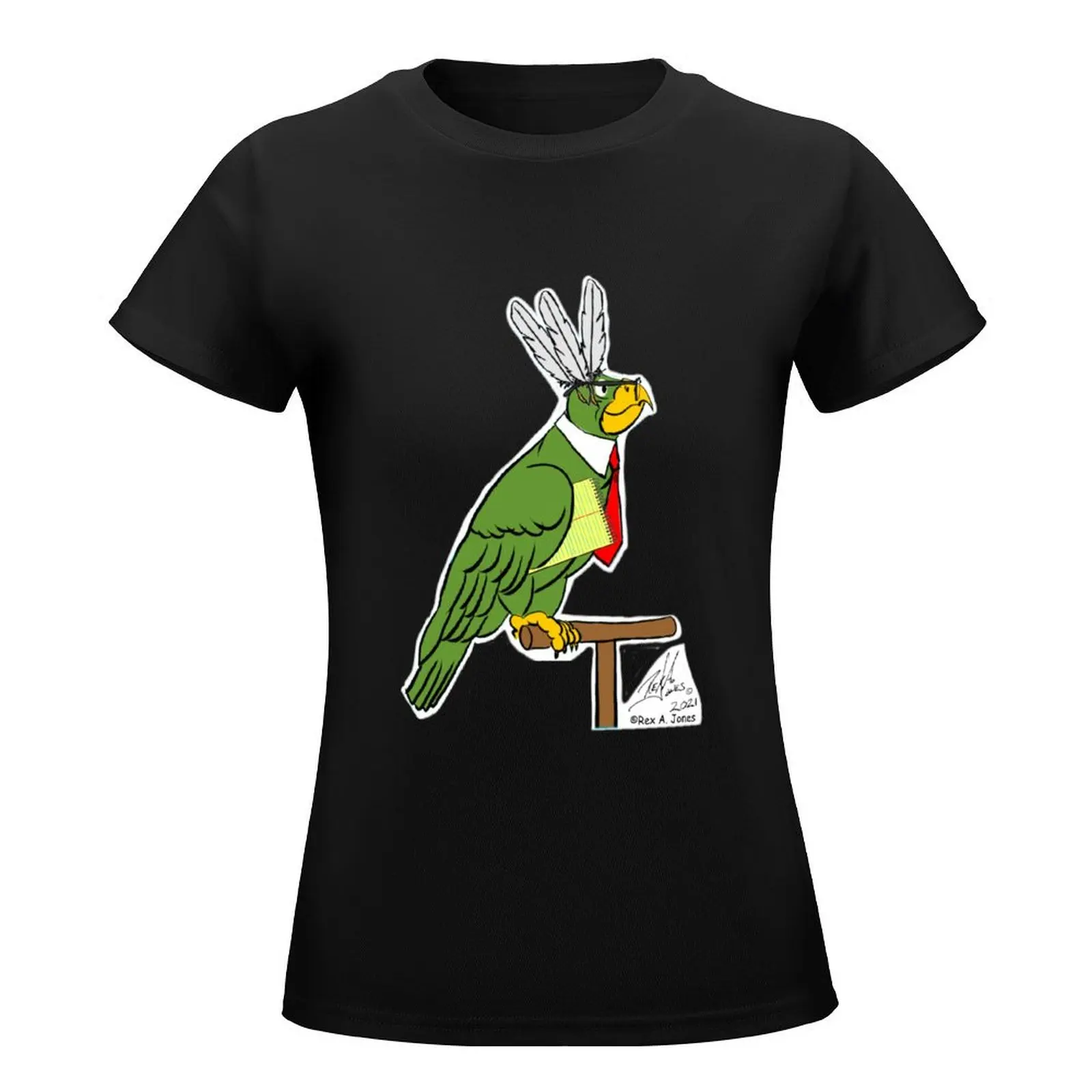 Oscar as a Secretary Bird T-Shirt customizeds female t-shirt dress for Women graphic