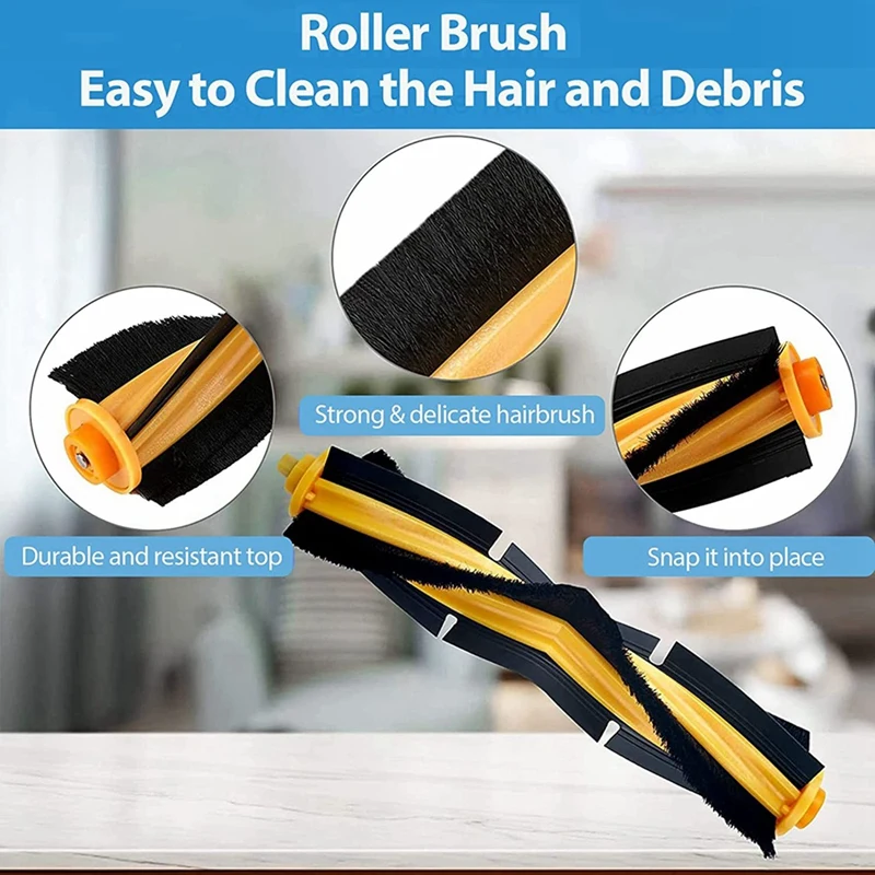 อุปกรณ์เสริม2X สำหรับ Ecovacs deebot ozmo 950 920 N8 N8โปร N8 + T8 T8 + T8 aivi T8 MAX T9 T9 + ชิ้นส่วนเครื่องดูดฝุ่น