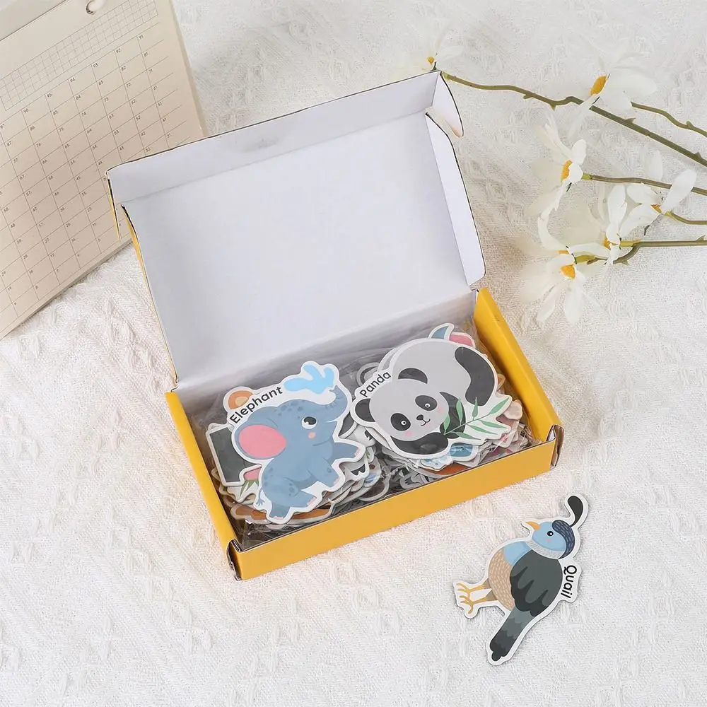 Cartoon Refrigerator Magnet Magnetic Alphabet Number Magnetic Multicolor Animal Food Vehicle Magnetic Fridge Sticker