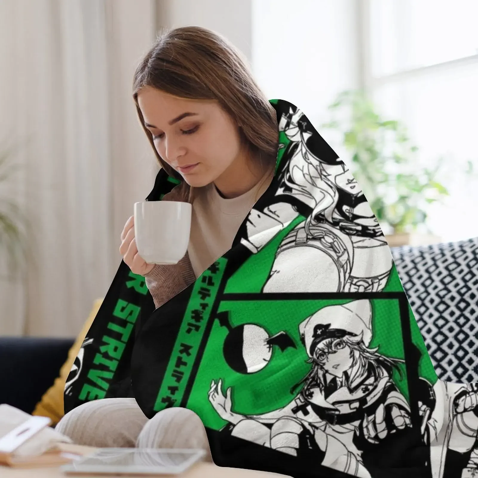 Ramlethal Valentine CM Throw Blanket Soft Comfort Blanket for Reading Watching TV view 3