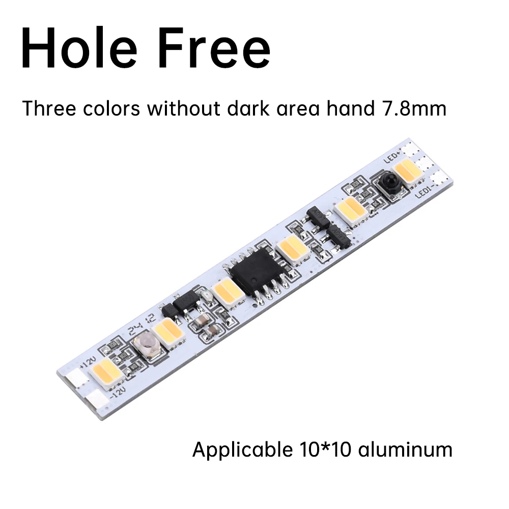 Czujnik podczerwieni DC12V IR Moduł światła LED Przełącznik czujnika obecności człowieka Moduł czujnika do oświetlenia szafy/szafy