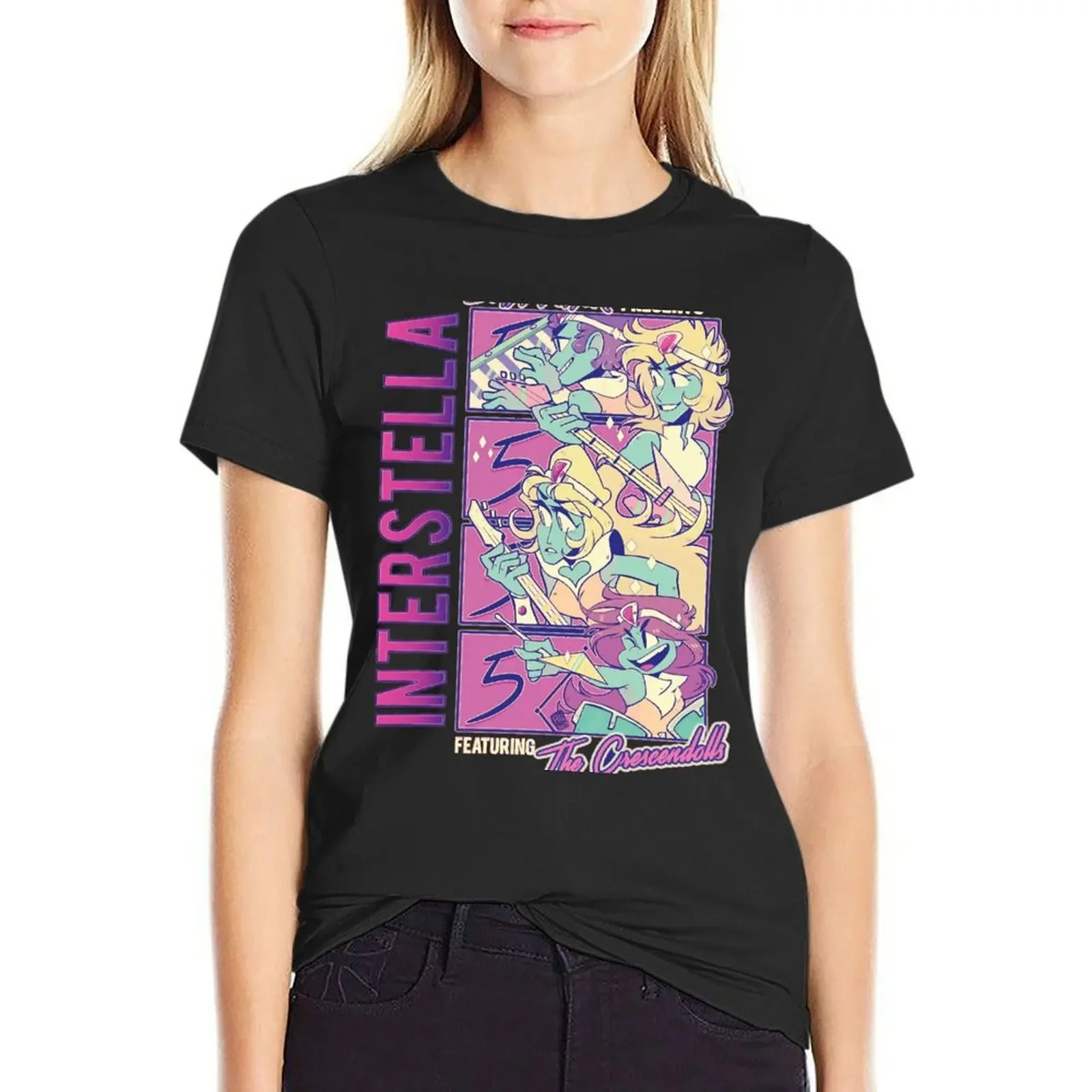 

Interstella 5555 T-Shirt customs design your own customizeds tees womans clothing