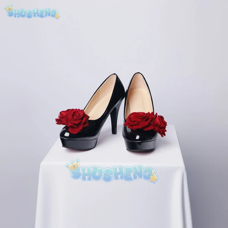 Identify V cos 심리학자 Ada Mesmer 및 Emir 코스프레, 애니메이션 게임 캐릭터 신발