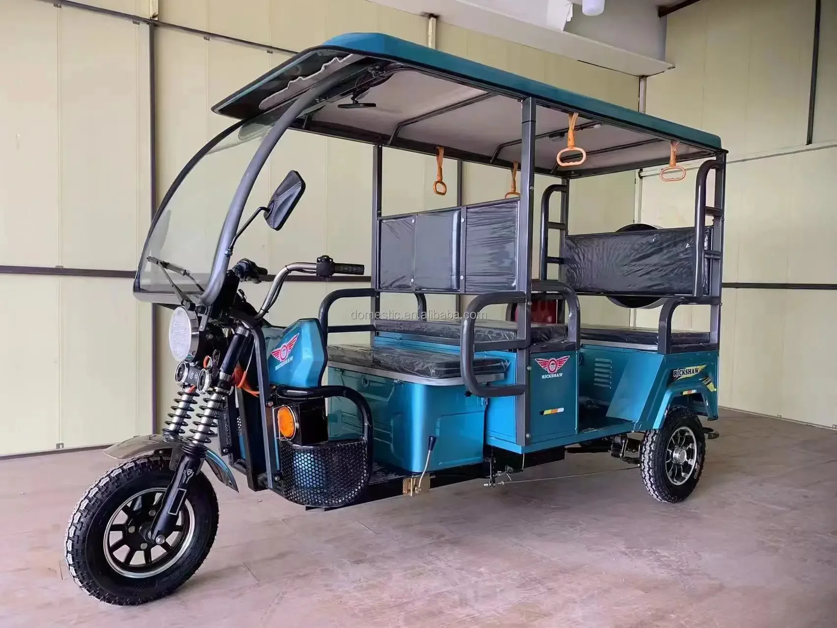 Hot selling China price Tuk Tuk Moto taxi 800w 1000w 1200w eletricycle Passenger tricycle electric rickshaw in pakistan