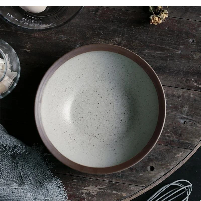 5-9 inch Japanese style home ramen bowl Ceramic retro large soup restaurant noodle rice Hotel tableware