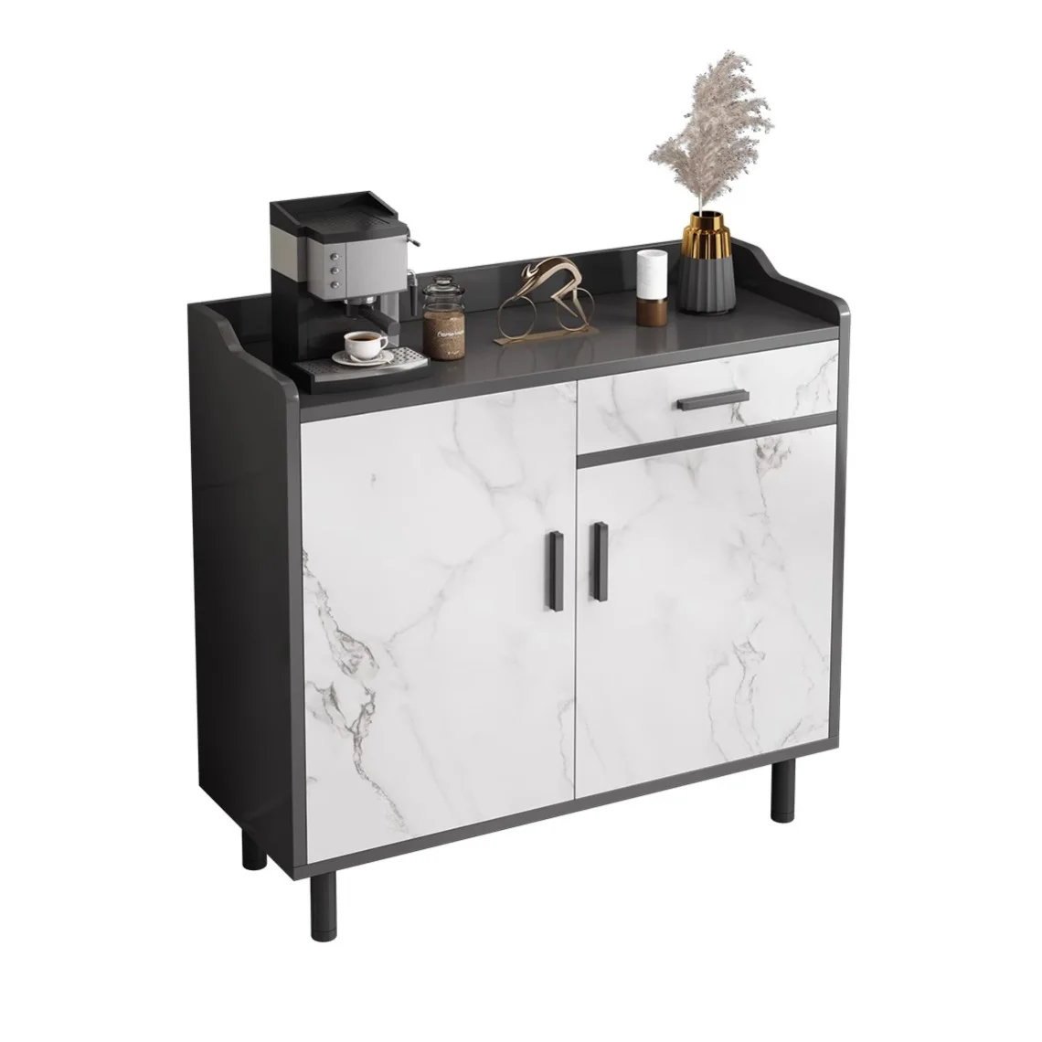 

Tea cabinet, dining side against the wall, integrated storage, living room storage cabinet, box meal preparation, office