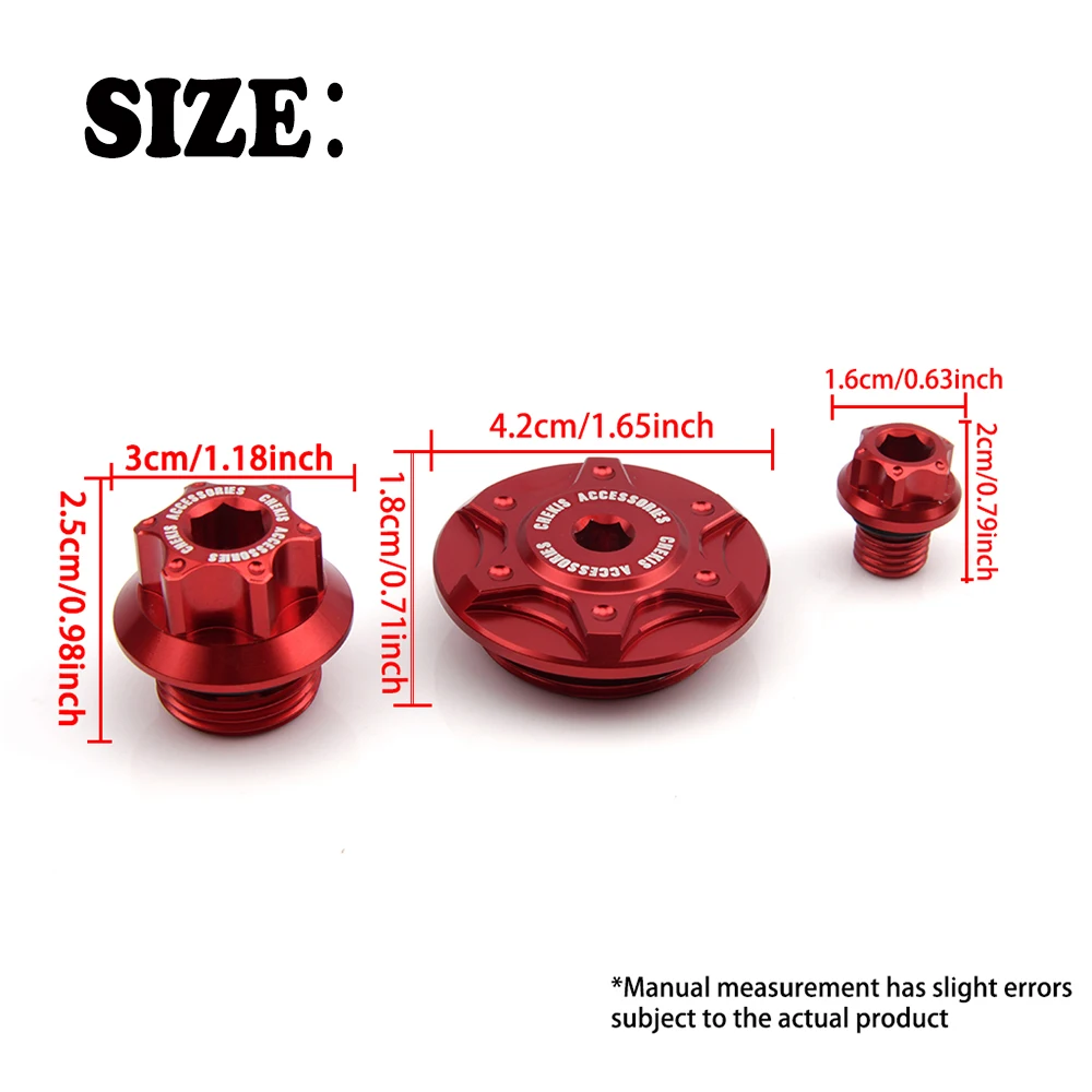 Magnetic Oil Drain Plug Anti-theft Engine Cover Screws Magnetic Motor Cover Decorative Bolts For Yamaha XMAX300 X-MAX300 18-24