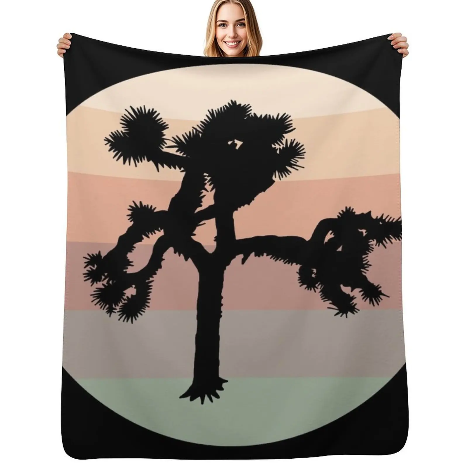 

U2 - The Joshua Tree Throw Blanket Anti Shedding Soft Fuzzy Blanket for Home