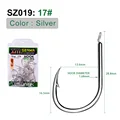 silvery size 17