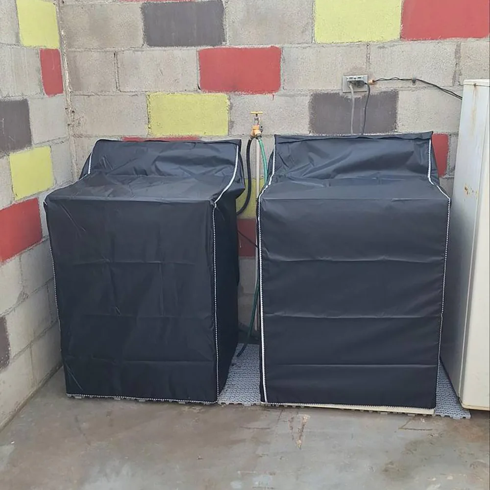 Waterproof Fully Automatic Drum Washing Machine Cover - Protects From Sun, Dust, And Water Damage - Universal Fit