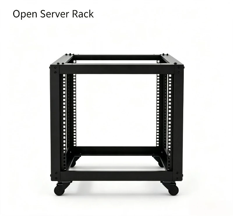 Cabinet, Server Cabinet 5-32U Frame Network Cabinet, Cold Rolled Steel 19 Inch Open Cabinet