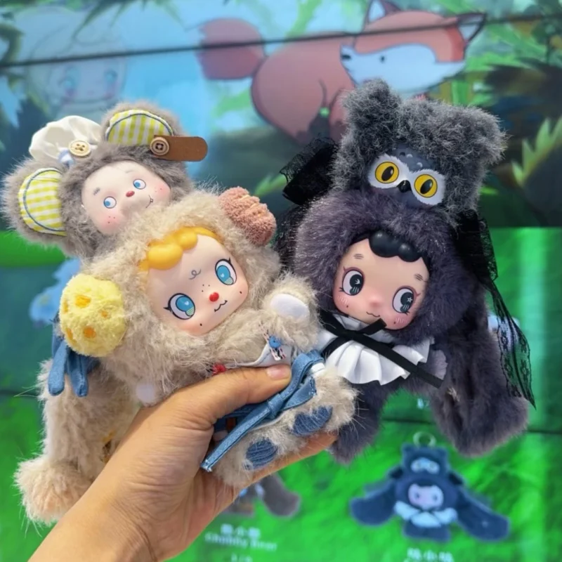 

Плюшевая кукла Toptoy Fofo Forest Guardian в слепой коробке: креативное милое пушистое украшение для рабочего стола, коллекционная фигурка для взрослых хобби