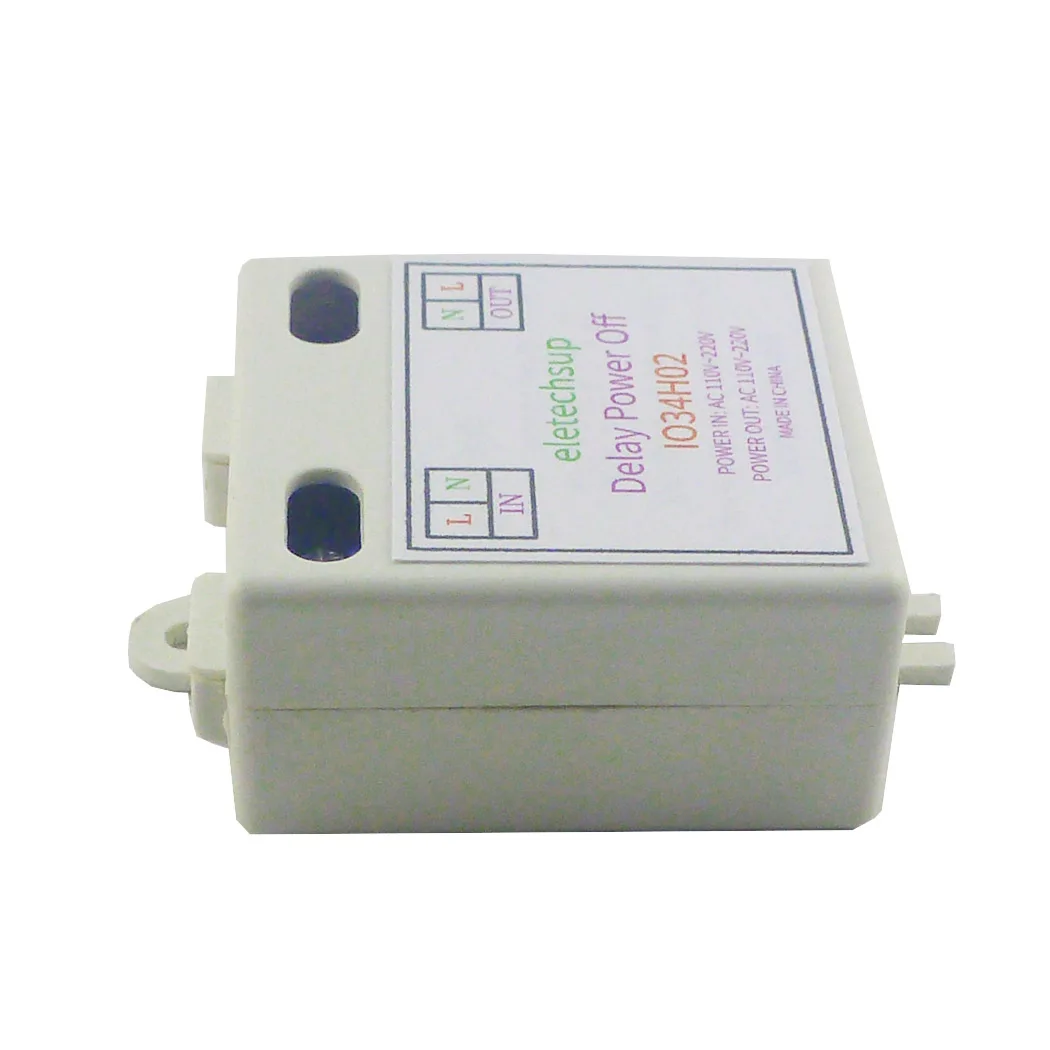 C Time Delay Relay DIP Switch to Set Time Switch for Light Fan Small Power Water Pump Automatic Door 110V 120V 220V 50-60HZ A