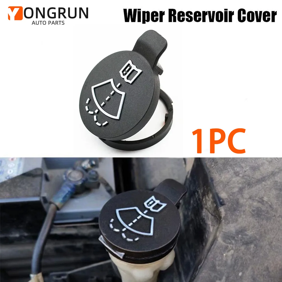 YONGRUN 1 stück Geeignet Für Chevrolet Buick Cadillac Tankdeckel Auto Scheibenwischer Reinigungsflüssigkeit Reservoir Kappe 13227300