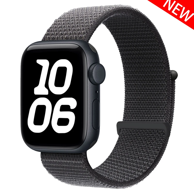 Nylonschlaufe für Apple Watch Band S11 42 mm 46 mm 40 mm 44 mm 45 mm 41 mm Smart-Gürtelarmband für IWatch 49 mm 11/10/9/8/7/6/SE/5/4 Armband