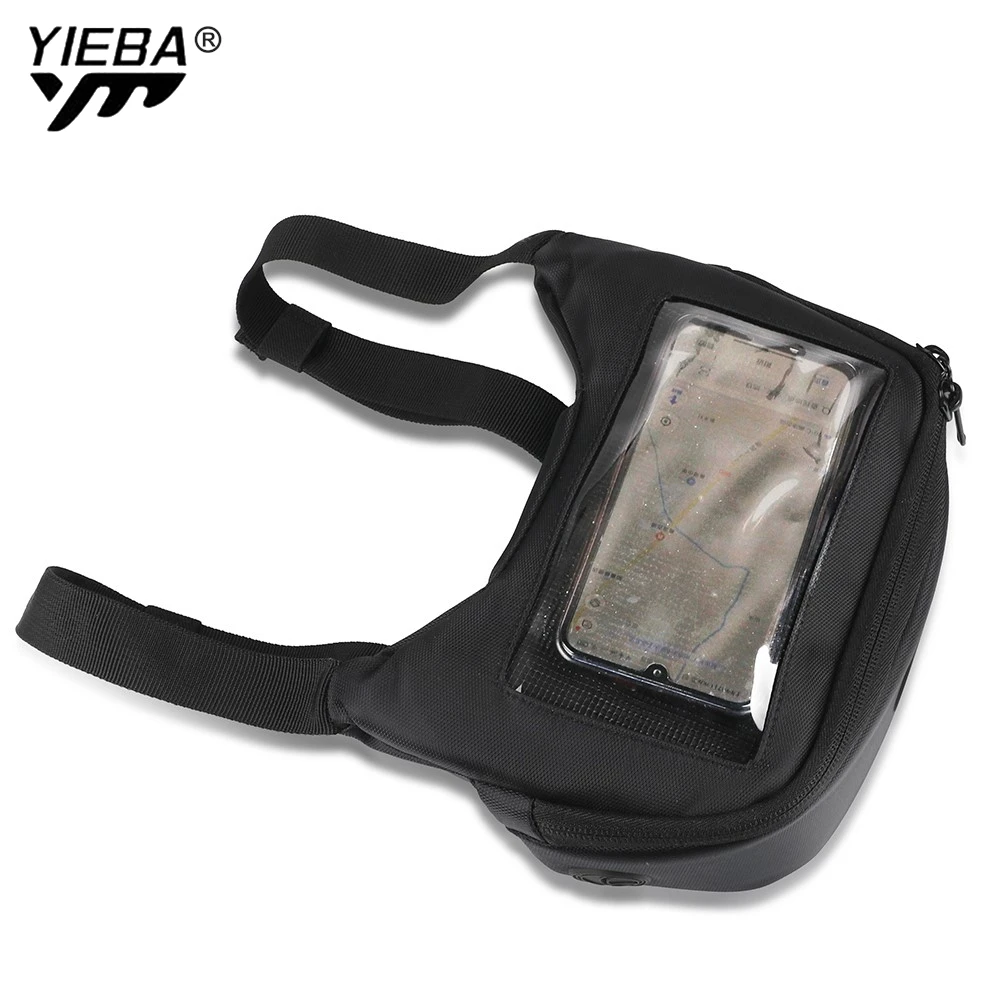 

Для Honda XADV750 X-ADV 750 2017-2025 FORZA 350 300 мотоциклетный скутер туннельный бак сумка передняя навигационная сумка VMAX XAMX TMAX