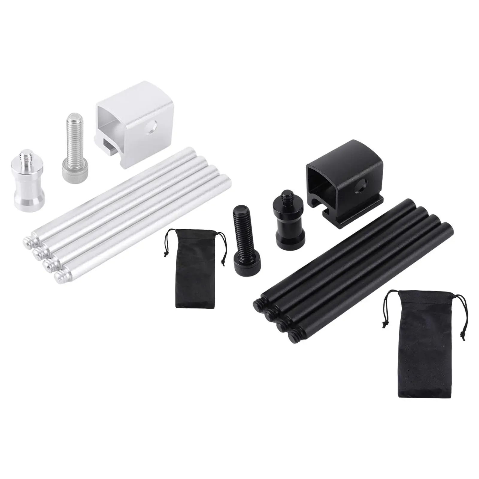 Detachable Camping Lantern Stand Lightweight Aluminum Light Holder Rack for Outdoor Table Lighting