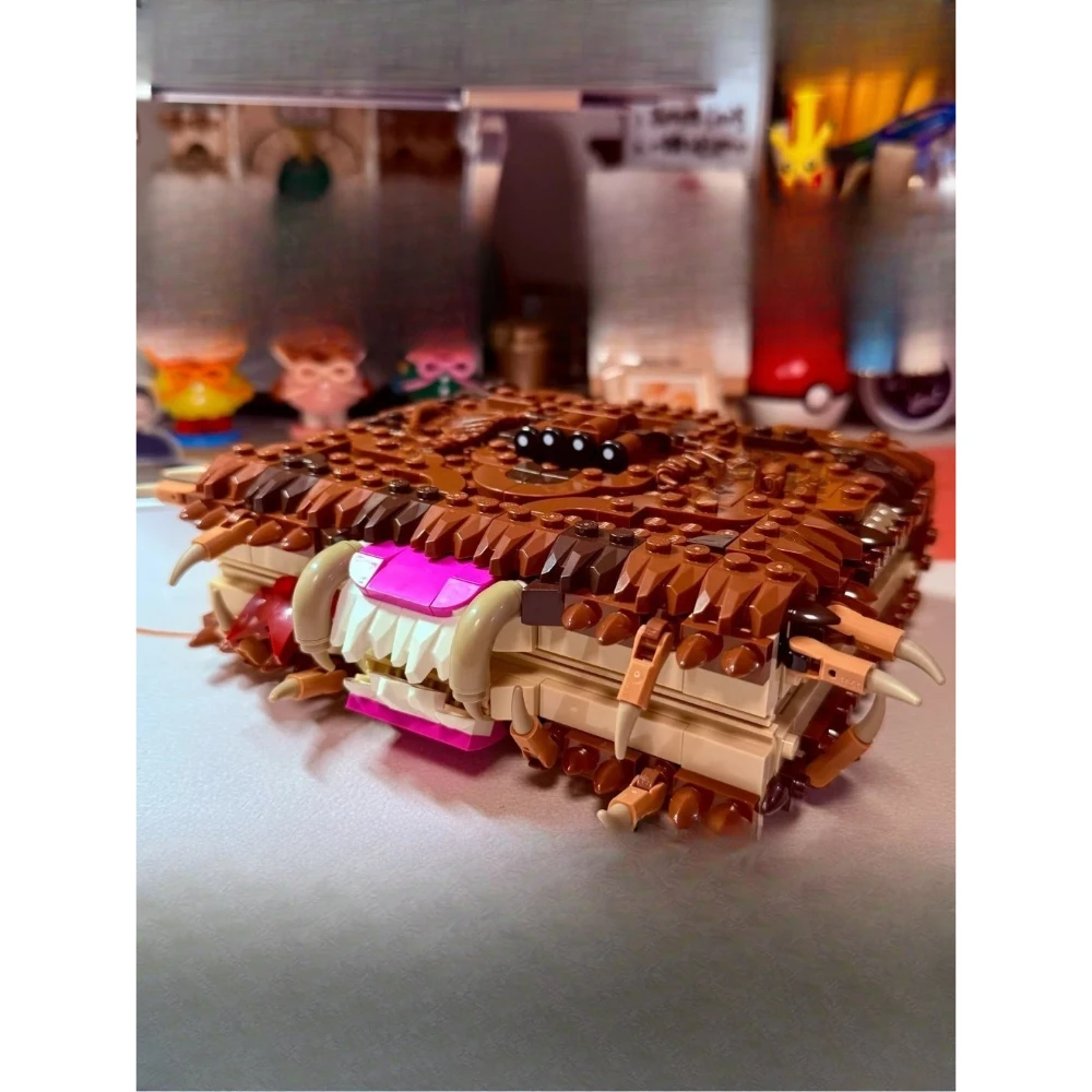 Monsters Model Building Block Set Creative Monster Book Compatible With Legoed Particles Suitable For Christmas Gifts 76449