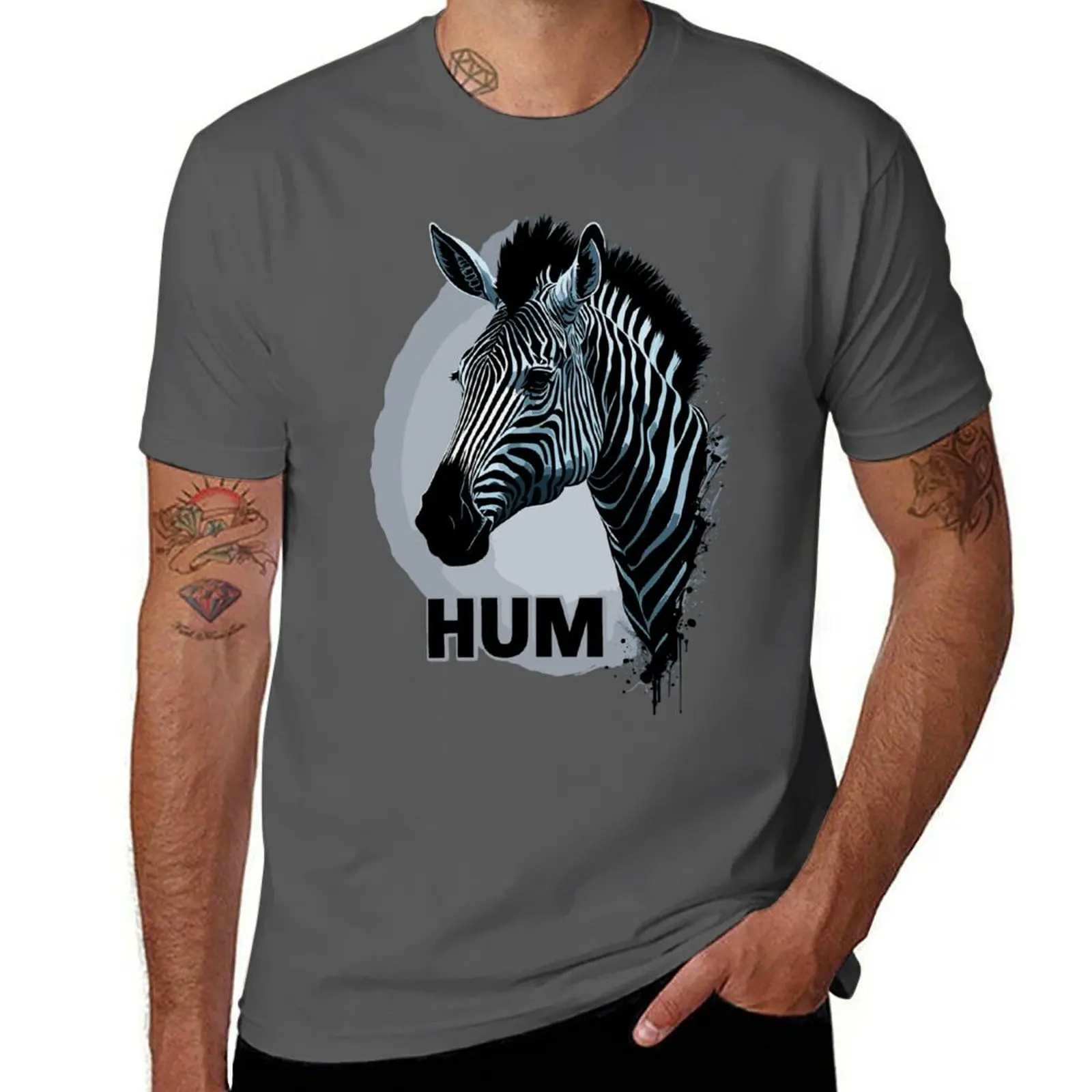 

Zebra Band T-Shirts, Hum T-Shirts, Zebra Band T-Shirts, Hum Band T-Shirts T-Shirt Big and Tall Loose Fit T-Shirt