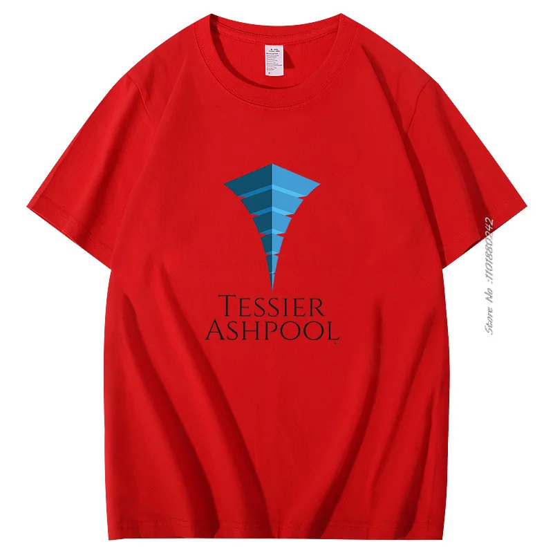 Neuromancer Henry Dorsett Case Novel Cotton T-Shirt Tessier Ashpool Logo Fashion Graphic T Shirts Men's Short Sleeve T-Shirt