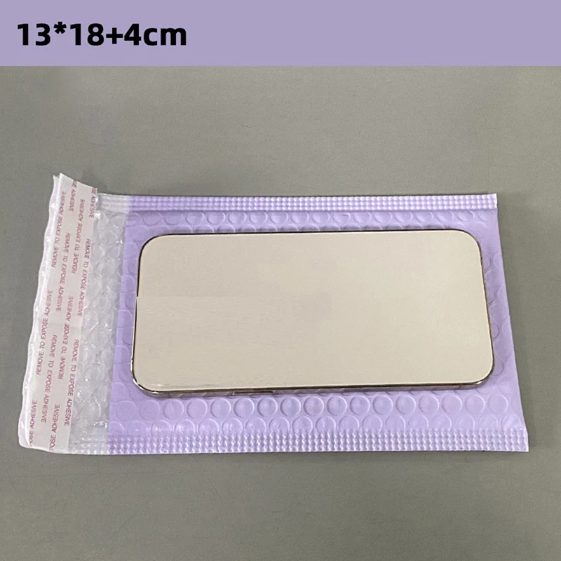 Auto selo acolchoado Envelopes, roxo poliéster bolha Mailers, sacos de presente, embalagem Envelope, livro, 10pcs