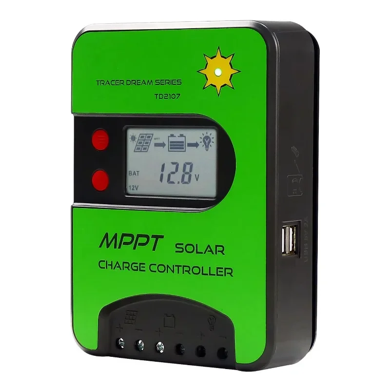 GCSOAR TD series 15Amp 75V Bluetooth WIFI remote control MPPT Solar Charge Controller 12V 24V auto MPPT controller